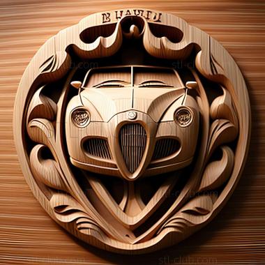 3D мадэль Alfa Romeo 8C (STL)